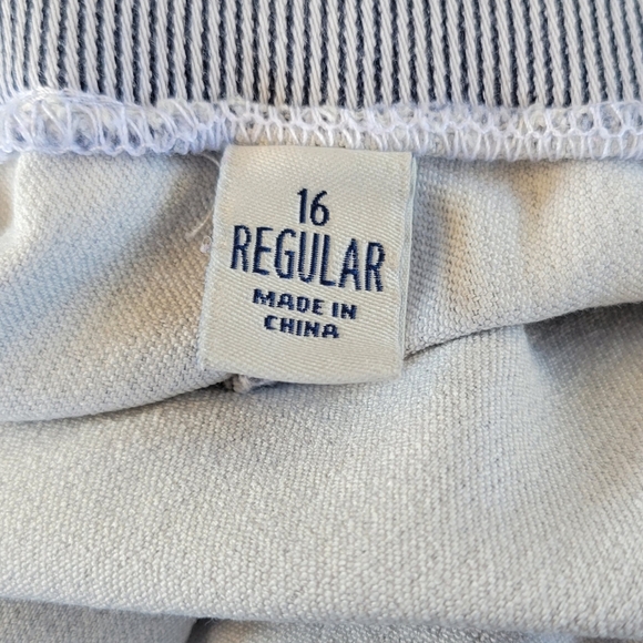 Kohl's ~ Navy Striped Pants ~ Size 16 - Picture 5 of 6